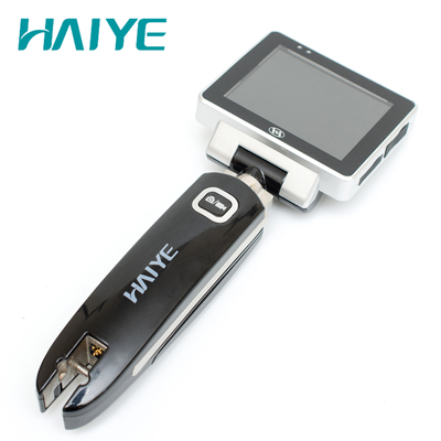Havayolu Entübasyonu Şarj Edilebilir Tıbbi Video Laringoskop Tam Görünümlü LCD Ekran