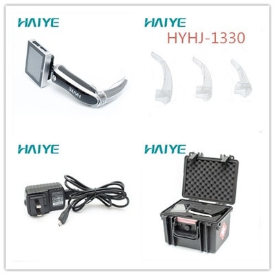 Zor Havayolu Yönetimi İçin 3 İnç LCD Video Yardımlı Laringoskop