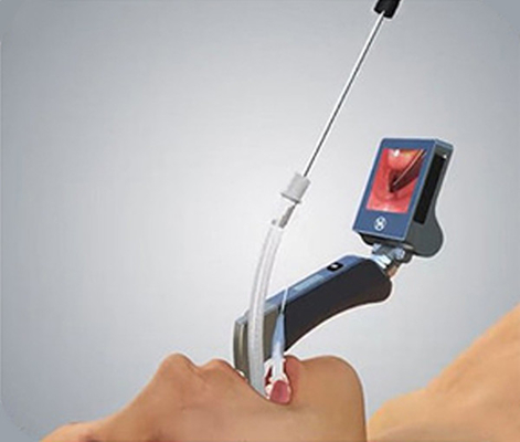 5 Yeniden Kullanılabilir Paslanmaz Bıçak El Tipi Video Laringoskop - Haiye Medical Equipment