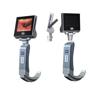 Kör Nokta Yok Suya Dayanıklı Optik Laringoskop Havayolu Entübasyonu 3400mA 3.0 İnç LCD Ekran