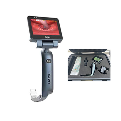 3.5 Inç LCD Dokunmatik Ekran Pil Anestezi Video Laringoskop Anti Sis Su Geçirmez 8 Boyutlu Tek Kullanımlık Bıçaklar