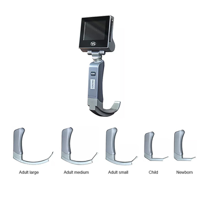 Tıbbi Anestezi Entübasyonu için FDA Şarj Edilebilir Yeniden Kullanılabilir Blade Video Laringoskop