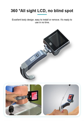 Mikro USB Direkt Anestezi Video Laringoskop Entübasyon 1280*720 Px